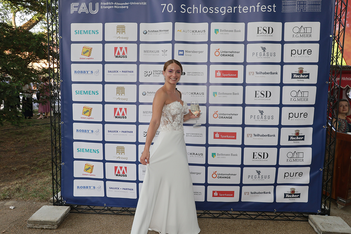 FAU Schlossgartenfest 2026, dem schönsten und einem der größten Sommergartenfesten in Europa.