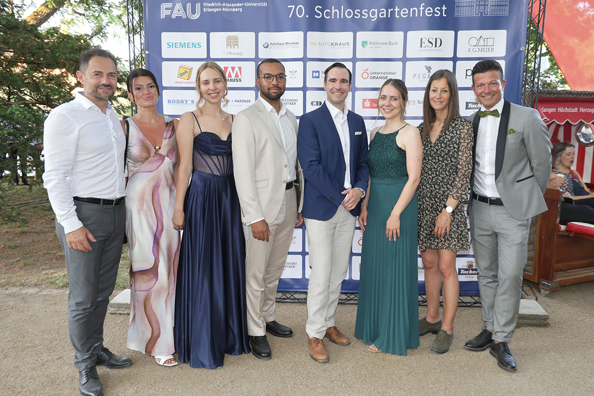 FAU Schlossgartenfest 2026, dem schönsten und einem der größten Sommergartenfesten in Europa.